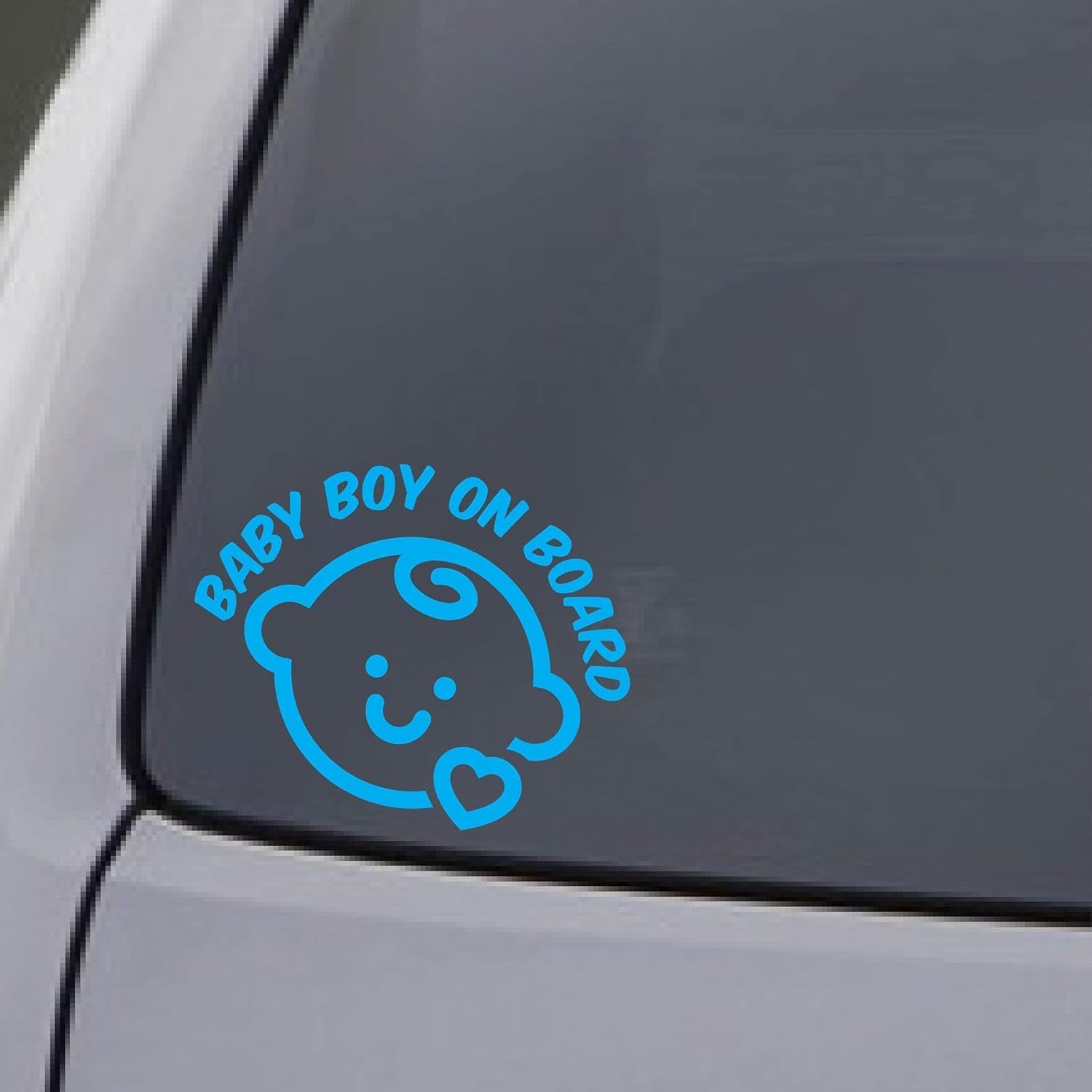 Baby Boy On Board Car Sticker - Safe Durable Decal