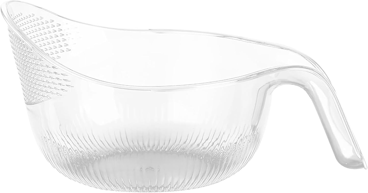 Hperu Plastic Rice Washer with Fine Holes 9x5 Inch