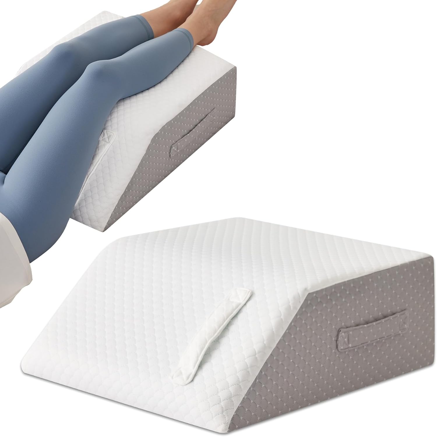 MEGCXIT Leg Elevating Pillow for Swelling Relief and Blood Circulation