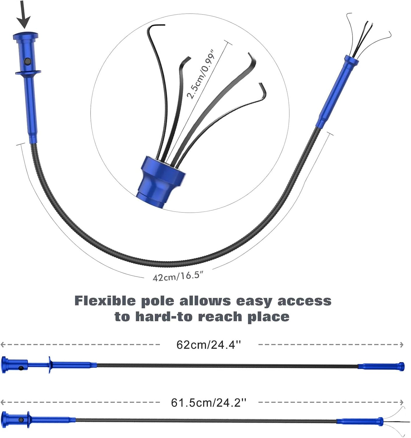 Housolution Grabber Tool with LED Lights 1