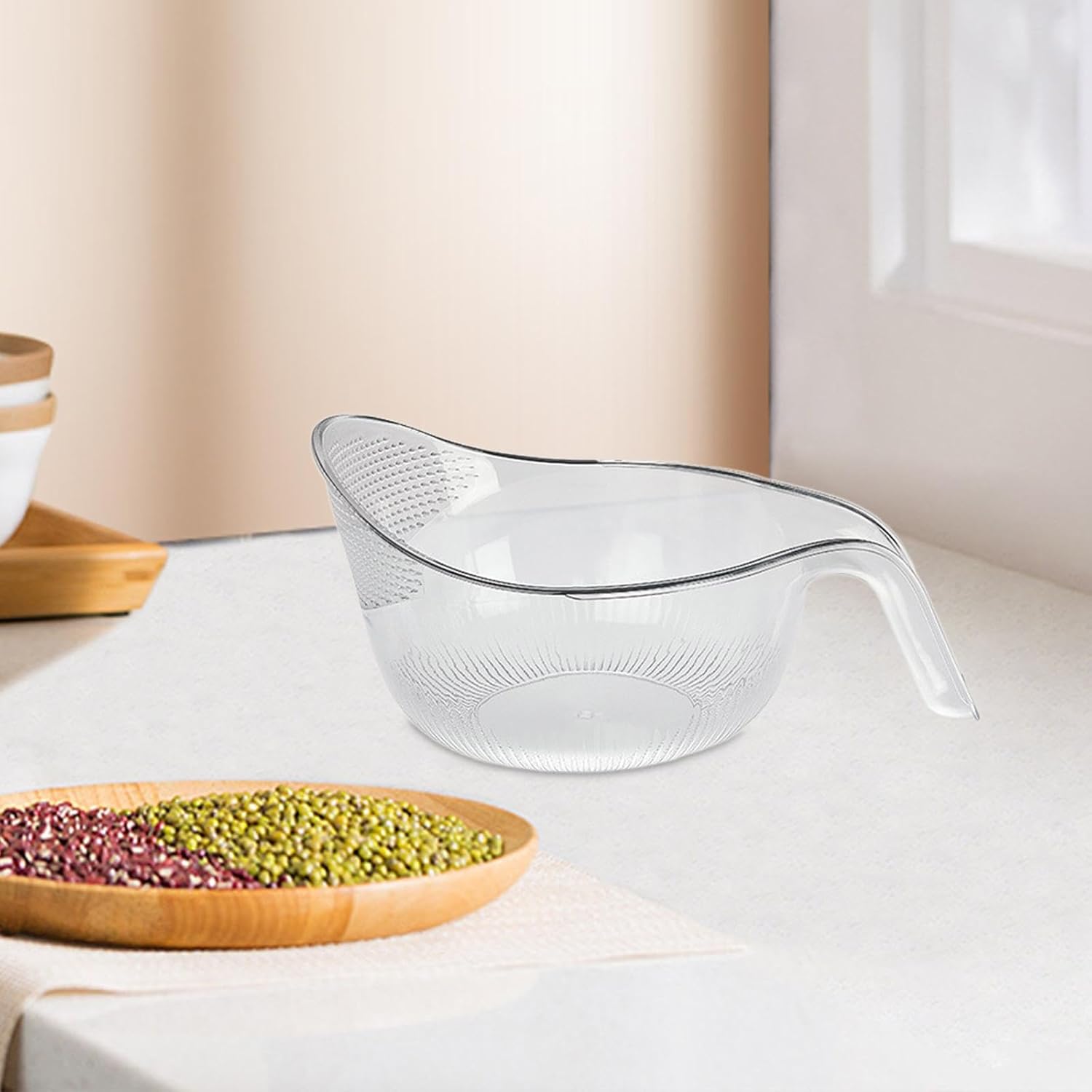 MagiDeal Grain Washer Strainer with Handle
