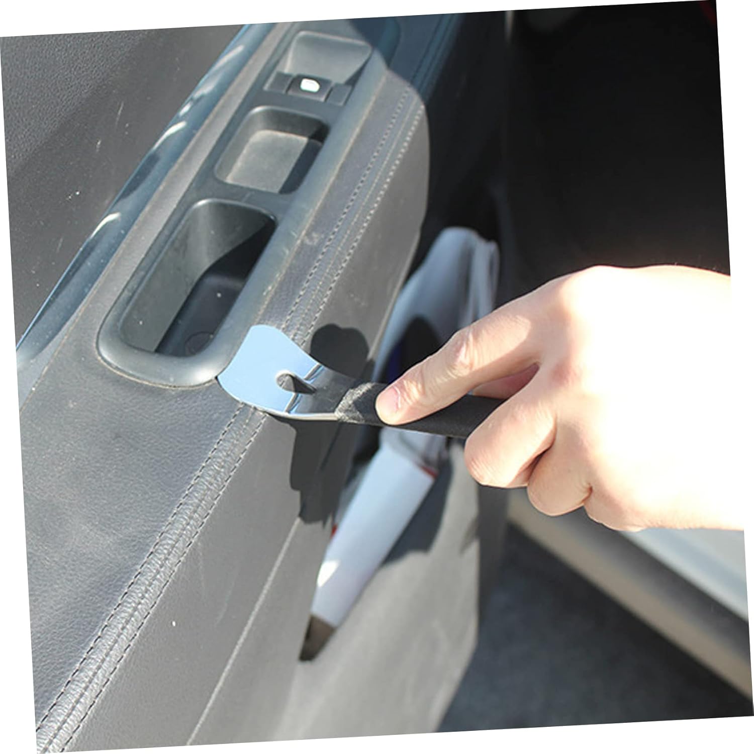 HOMSFOU 2 Pcs Door Trim Pry Tool Set