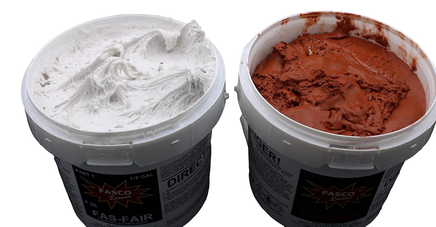 Fasco Epoxies Fas-Fair 26 Epoxy Fairing Compound Gallon Kit