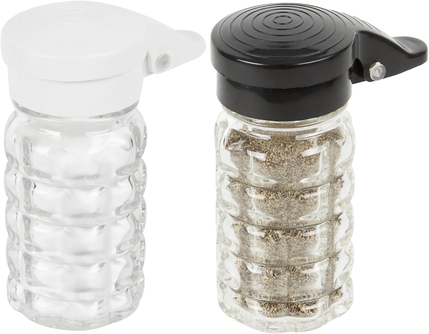 Tablecraft Moisture Proof Salt Pepper Shakers Set of 2