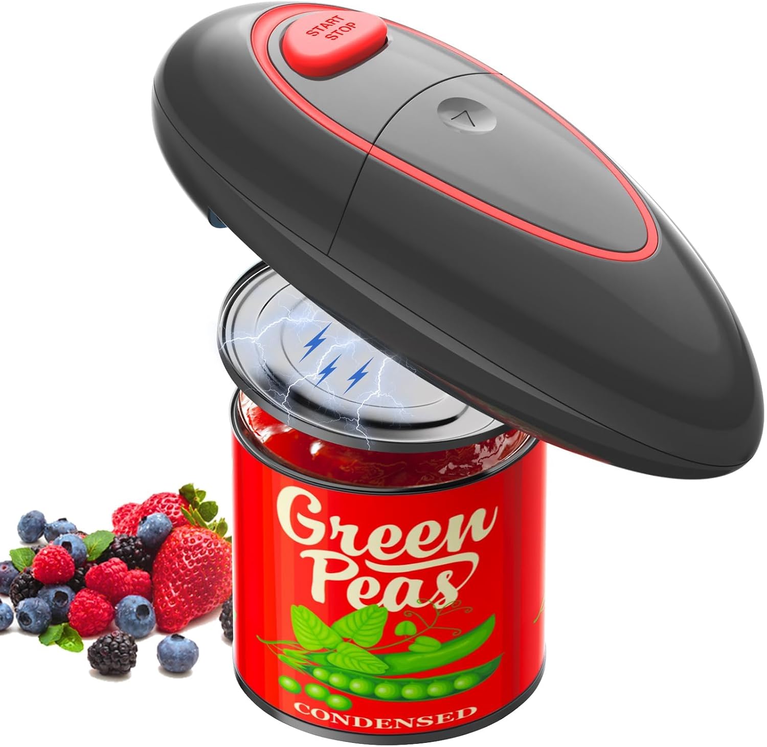 DURACELL One Touch Electric Can Opener - Arthritis Friendly Food Safe