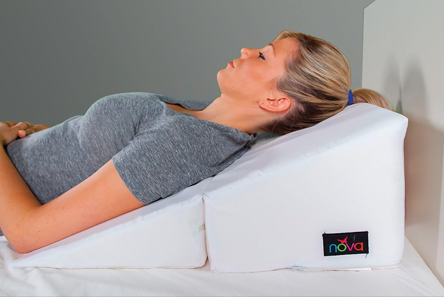 NOVA Medical Folding Bed Wedge - 75 - Blue