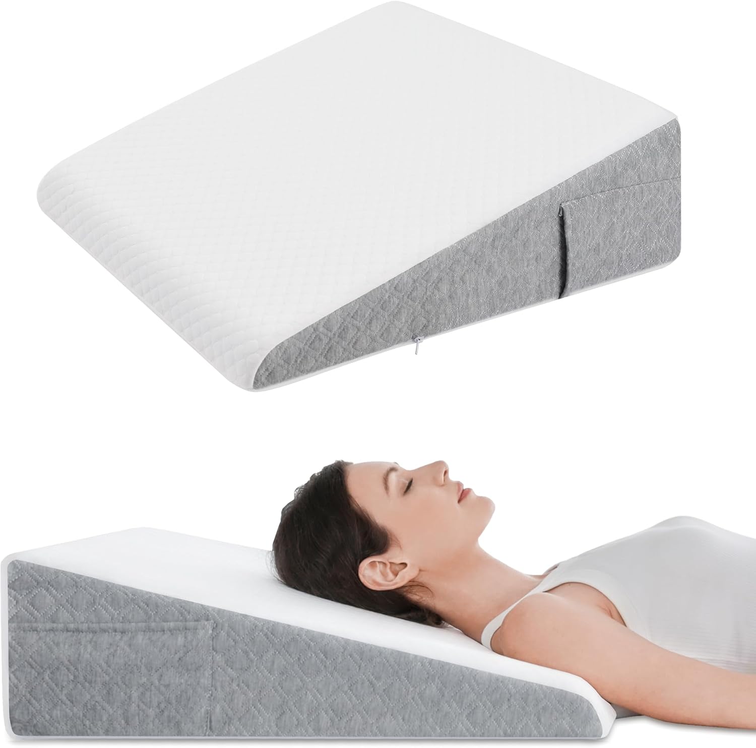 Hcore Wedge Pillow for Sleep Relief and Comfort