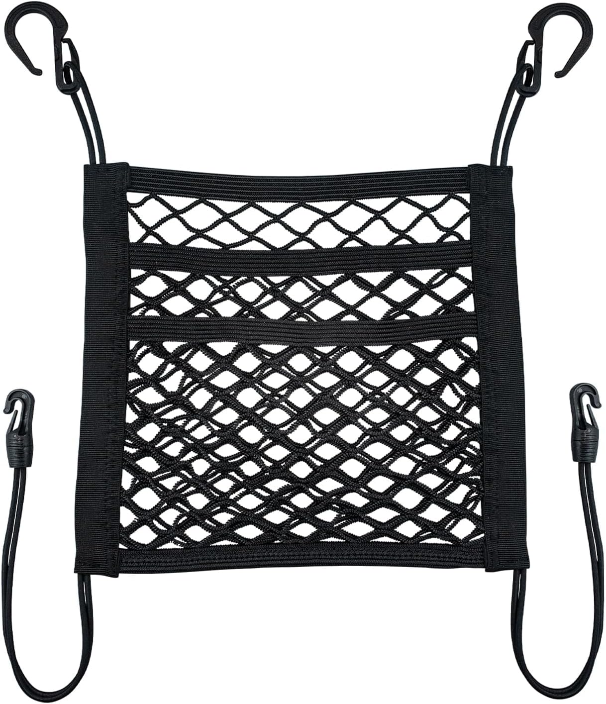 NARATI 3-Layer Car Mesh Organizer Storage Pocket