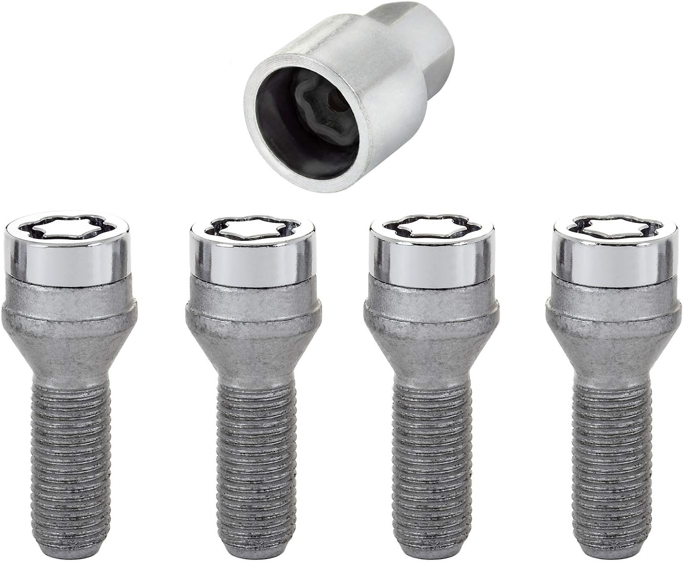 McGard 27186 Wheel Locks Set of 4 with Key