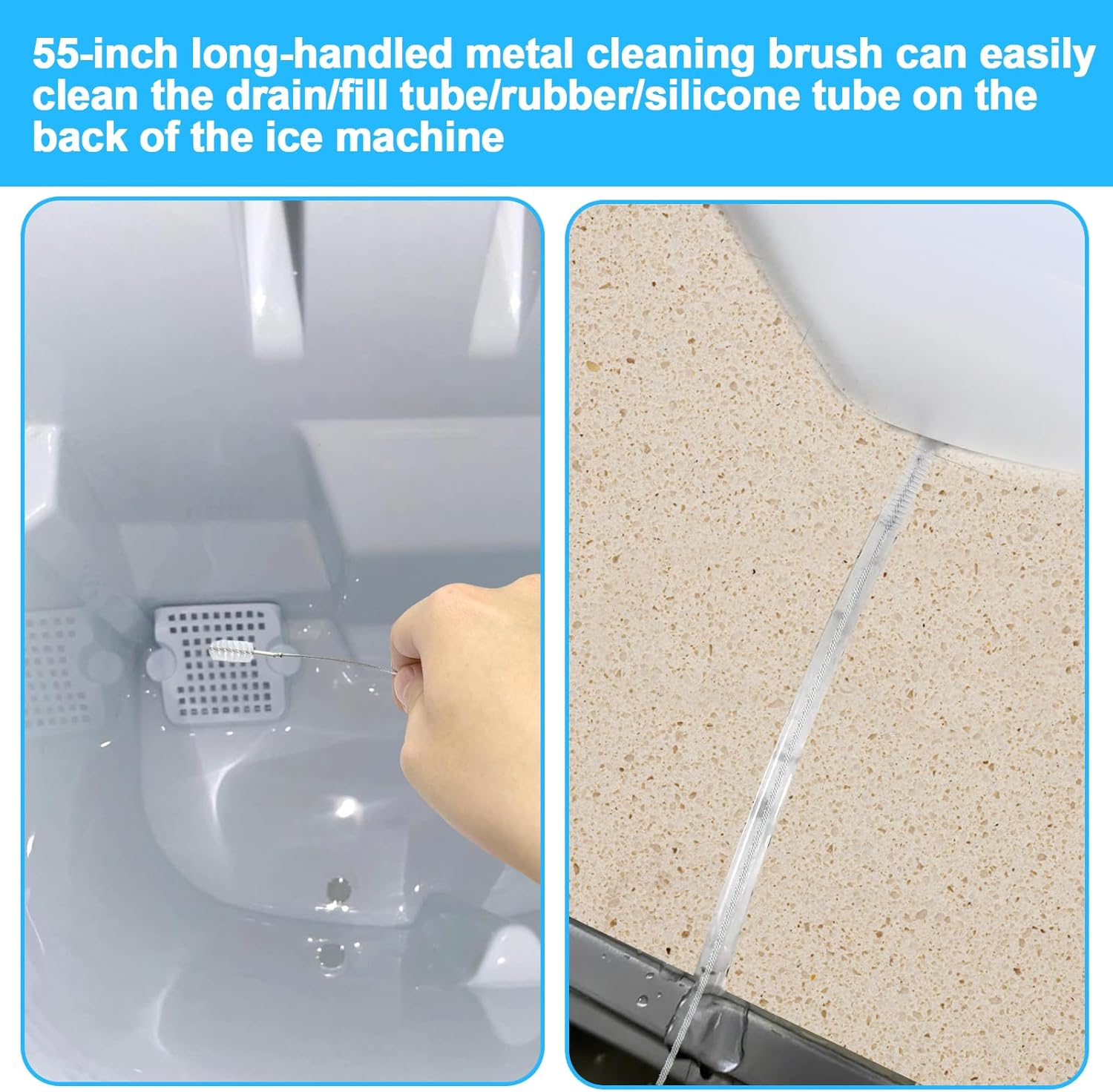 XANGNIER Ice Machine Cleaner Brush Kit 10 Pcs 1