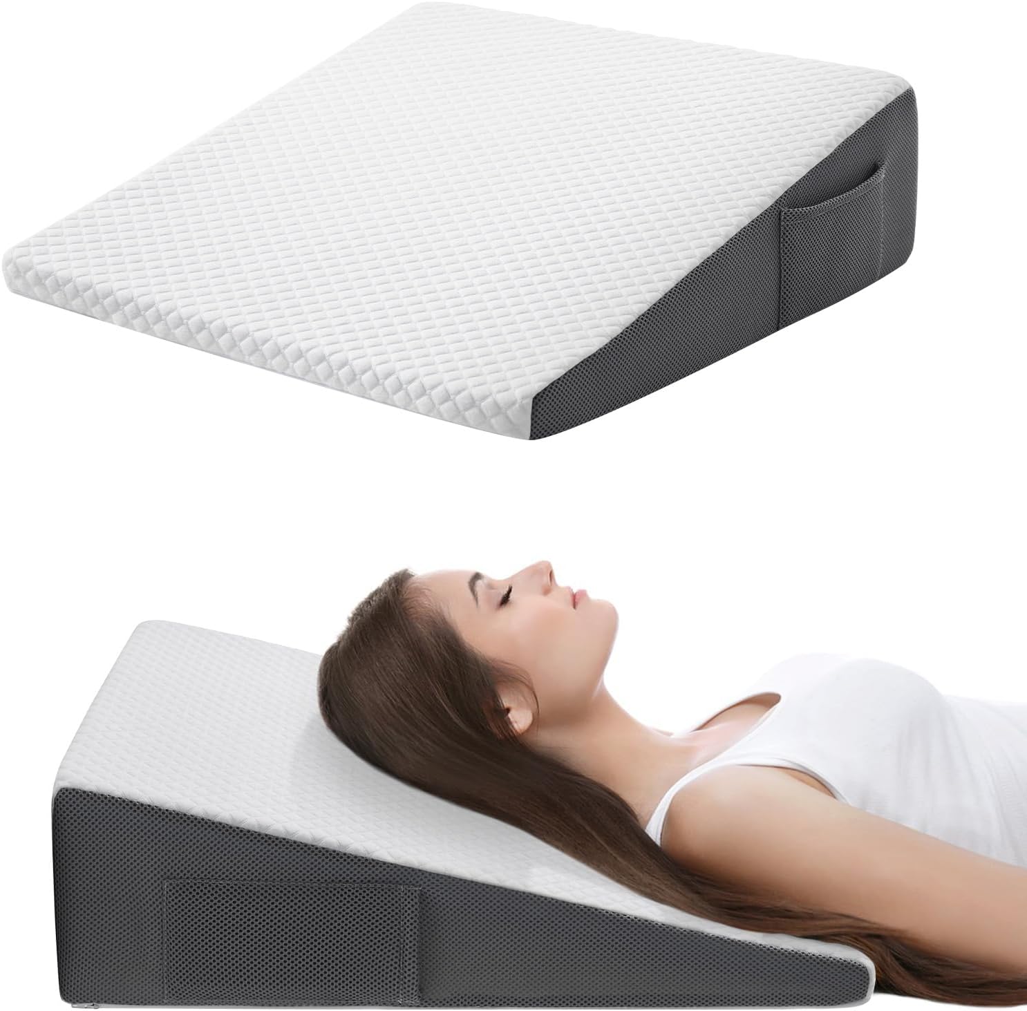 Cozymaker 75 Bed Wedge Pillow for Post Surgery Support