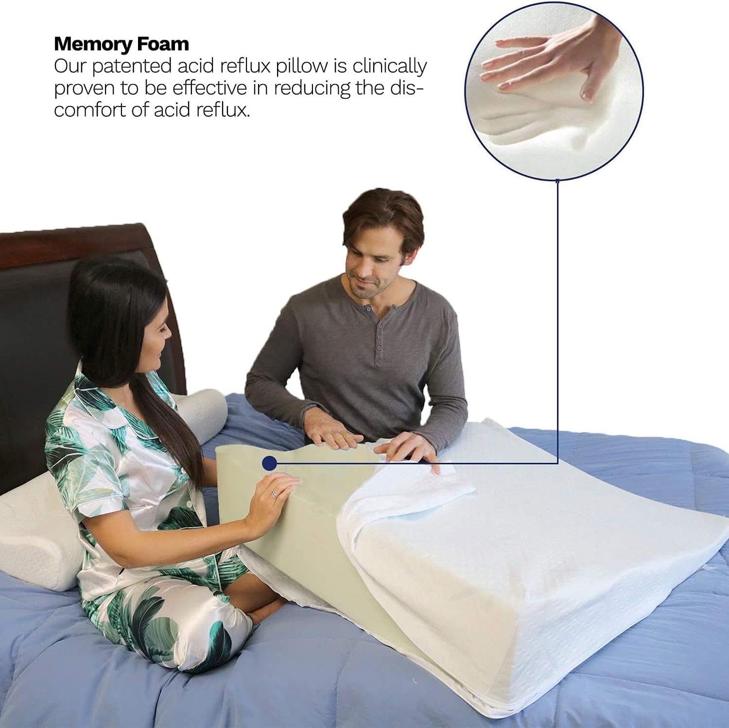 Back Support Systems Acid Reflux Side Sleeper Wedge