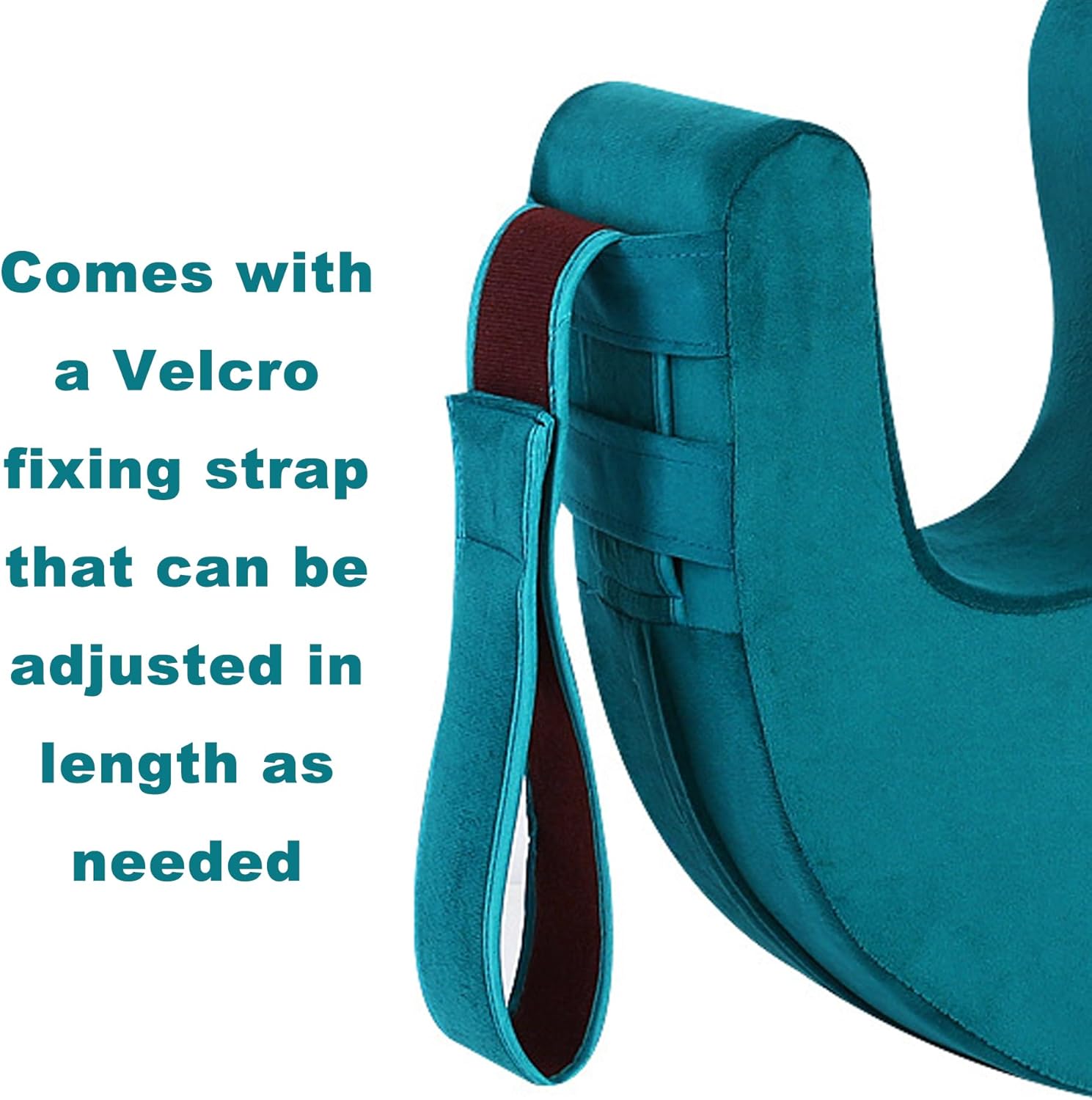 Sexysamba Bedridden Turning Device with Fixing Strap and Flannel Leg Pillow Blue