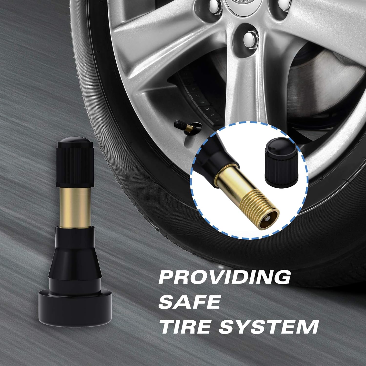 CKAuto TR600HP High Pressure Tire Valve Stem 50pcsBag