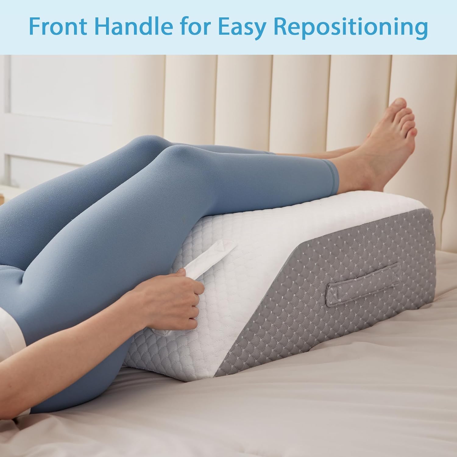 MEGCXIT Leg Elevating Pillow for Swelling Relief and Blood Circulation