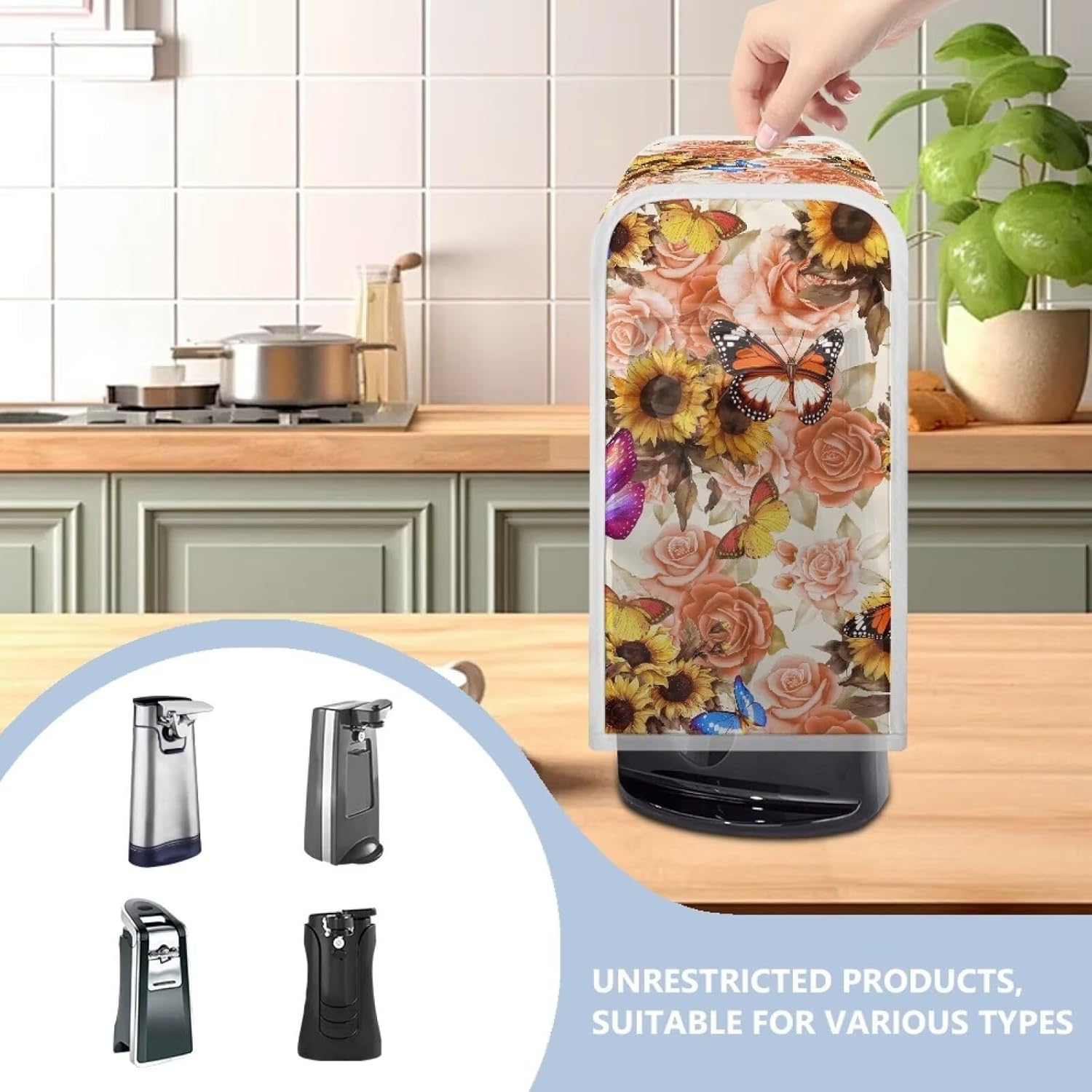 Fishoutleap Butterfly Electric Can Opener Cover