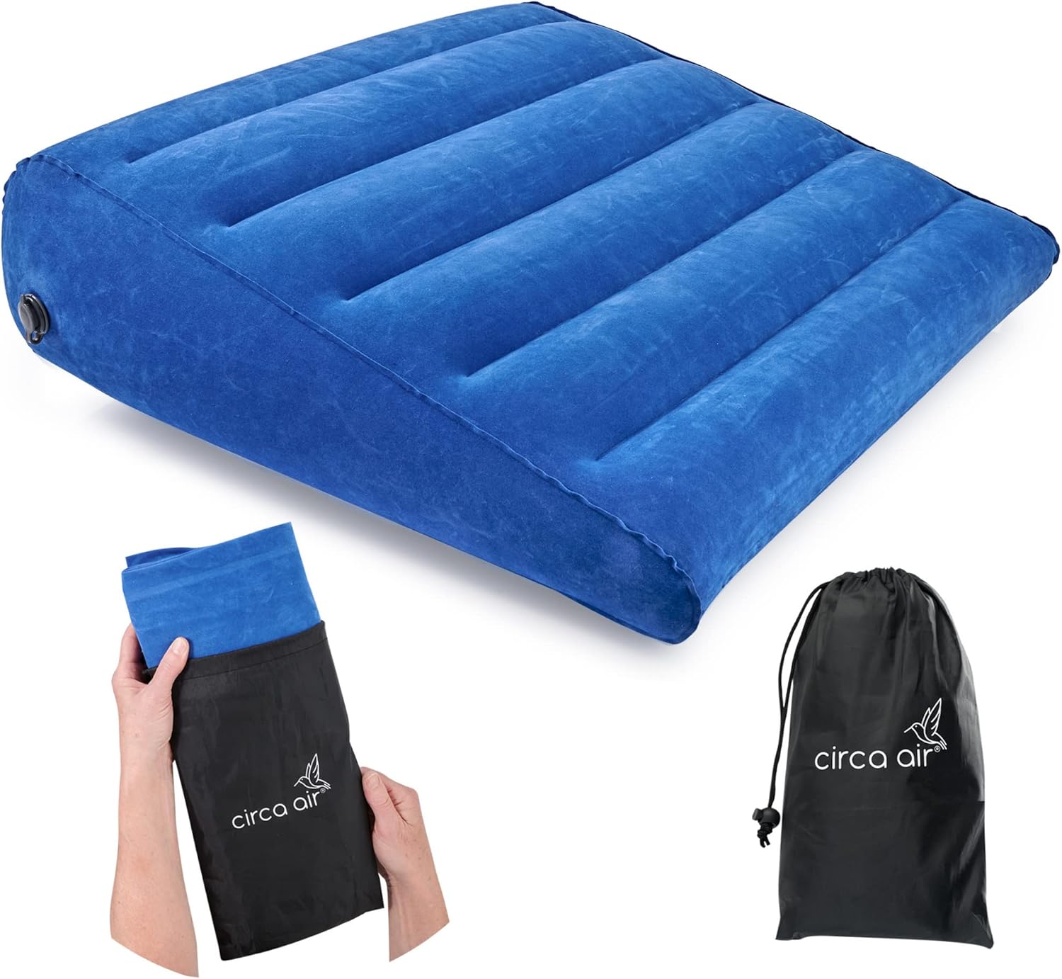 Circa Air Inflatable Wedge Pillow for Travel