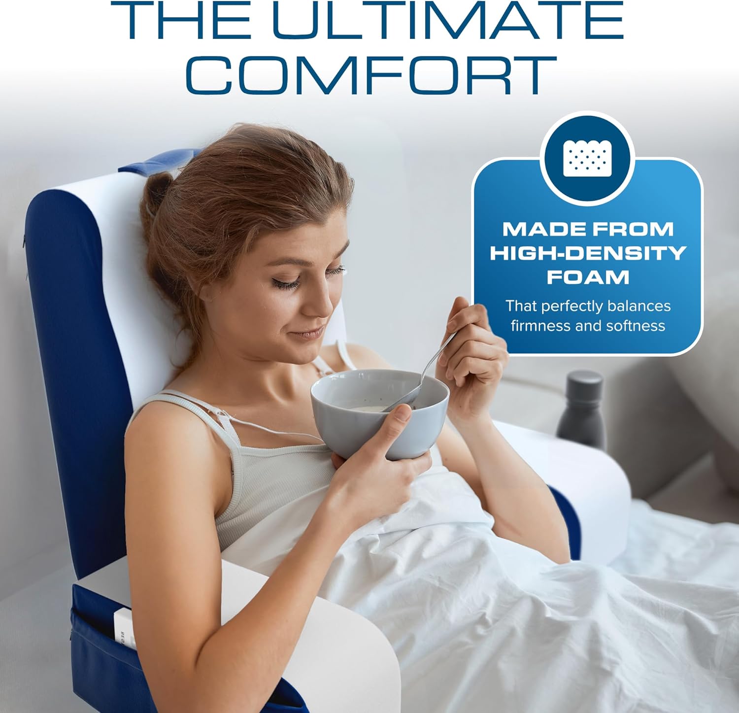 Kolbs Wedge Reading Pillow with Arm Rests