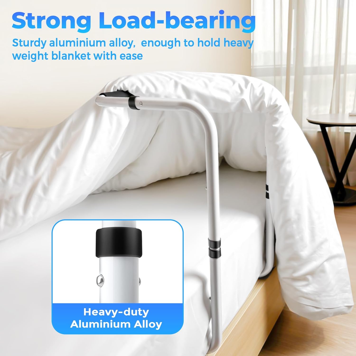 NorBeng Adjustable Non-Slip Blanket Lifter for Feet