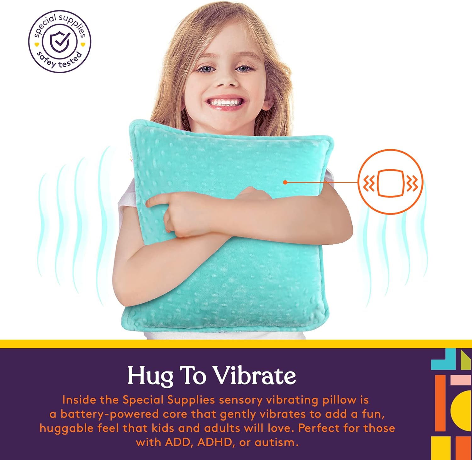 Special Supplies Vibrating Pillow for Kids and Adults 1