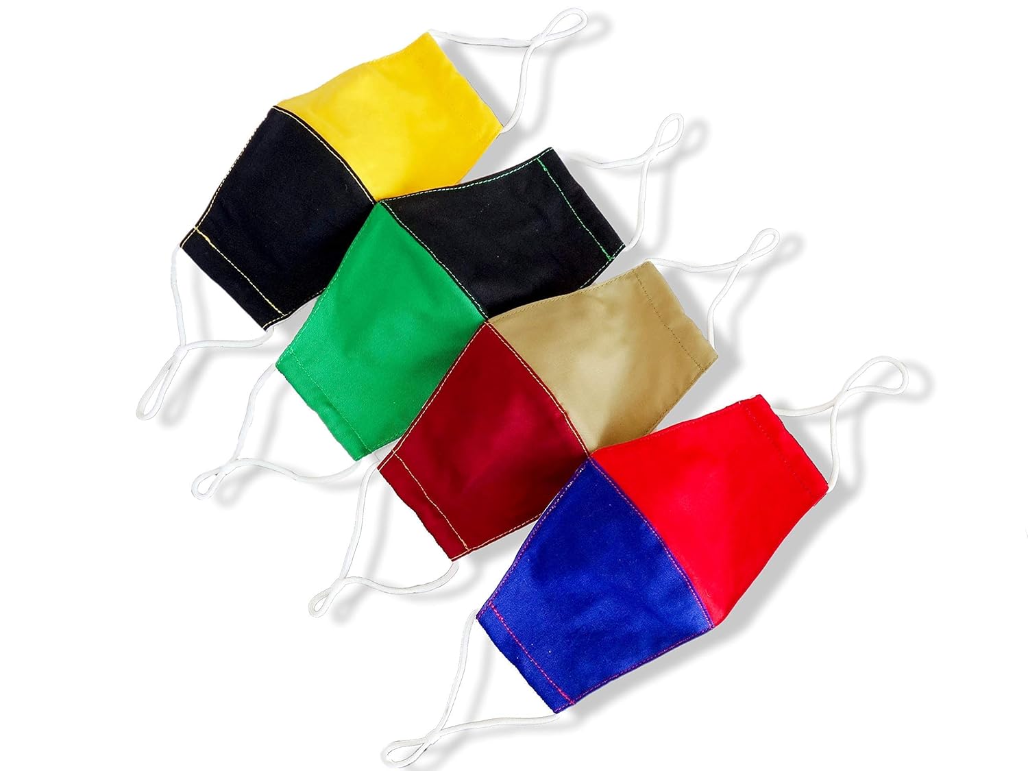Hope Love Shine Super Hero Face Masks 4PCS