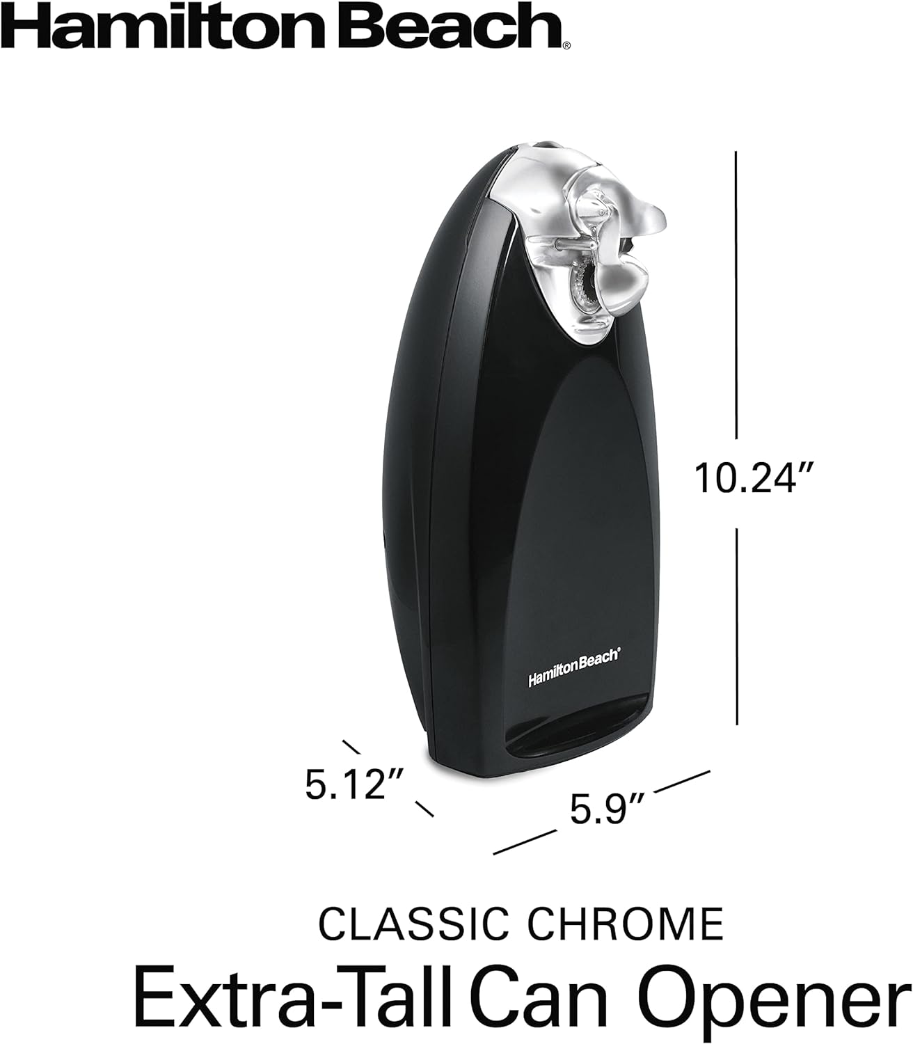 Hamilton Beach Electric Can Opener with Auto Shutoff and Knife Sharpener 1