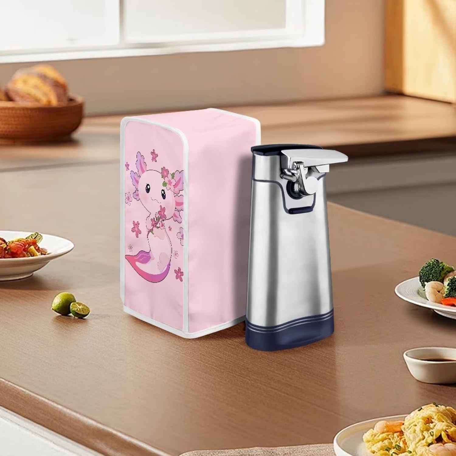 Mintulipy Axolotl Can Opener Cover for Electric Openers