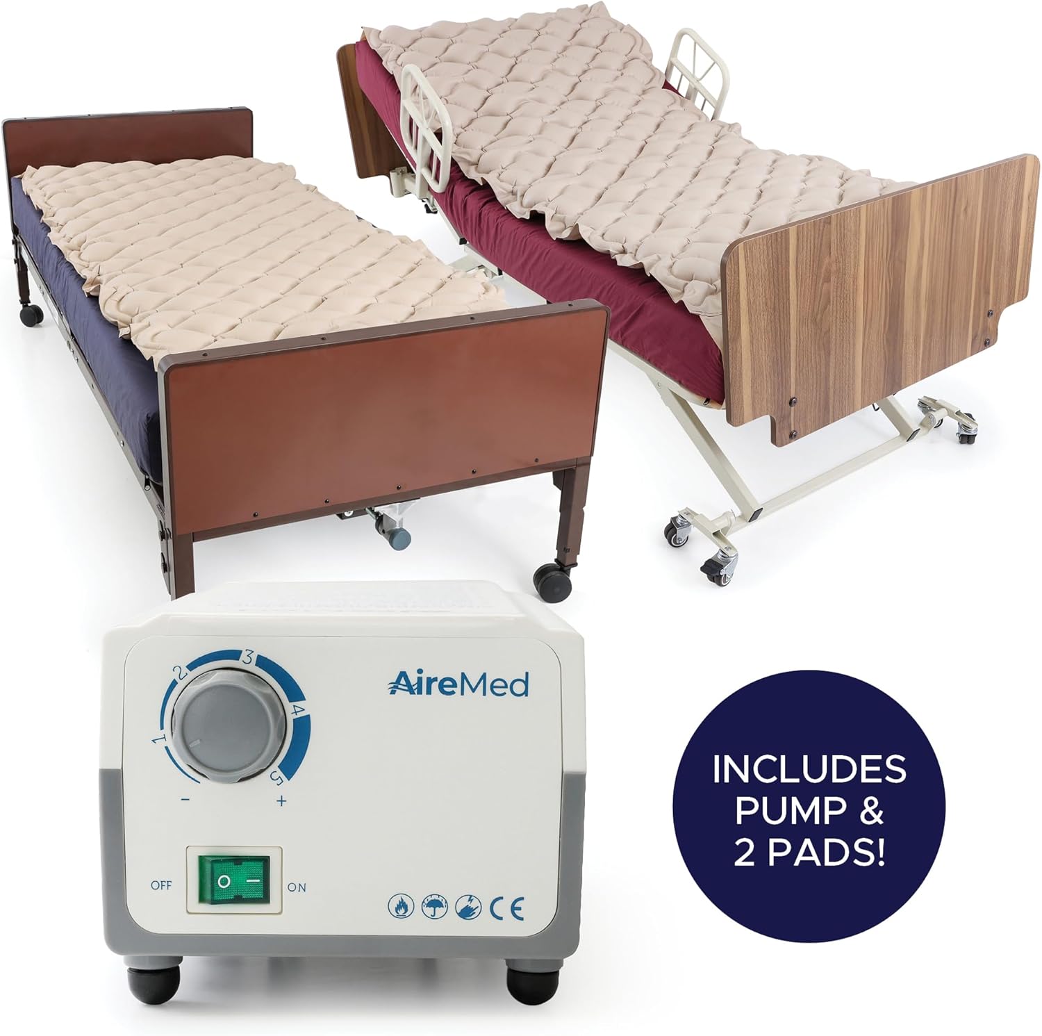 AireMed Alternating Pressure Pump Pads for Wound Relief
