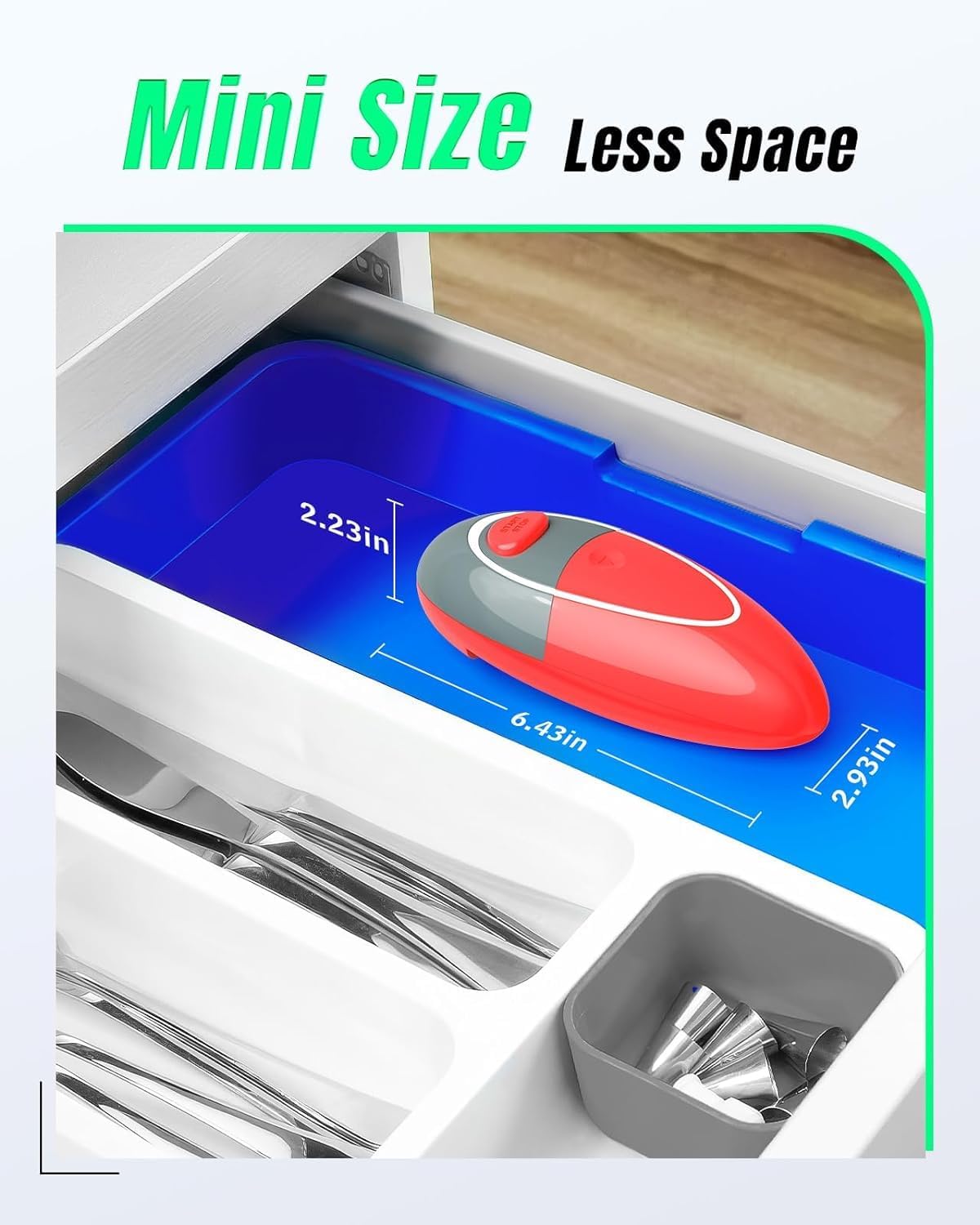 Hallmark One Touch Electric Can Opener for All Sizes