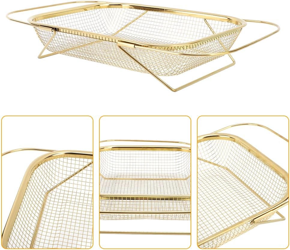 Lwuey Over the Sink Colander with Expandable Handles 1