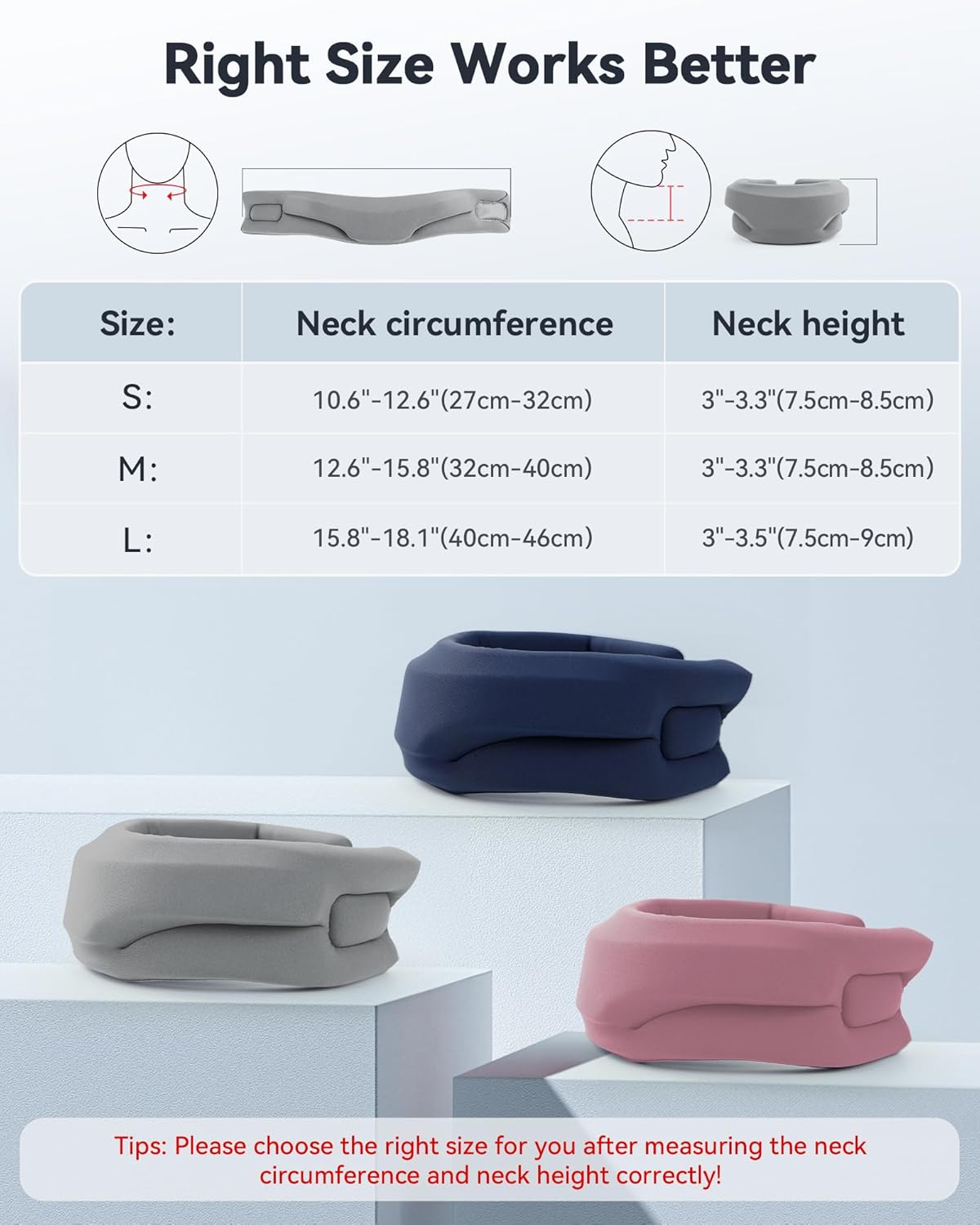 Qwnccet Neck Brace for Sleep and Spinal Support