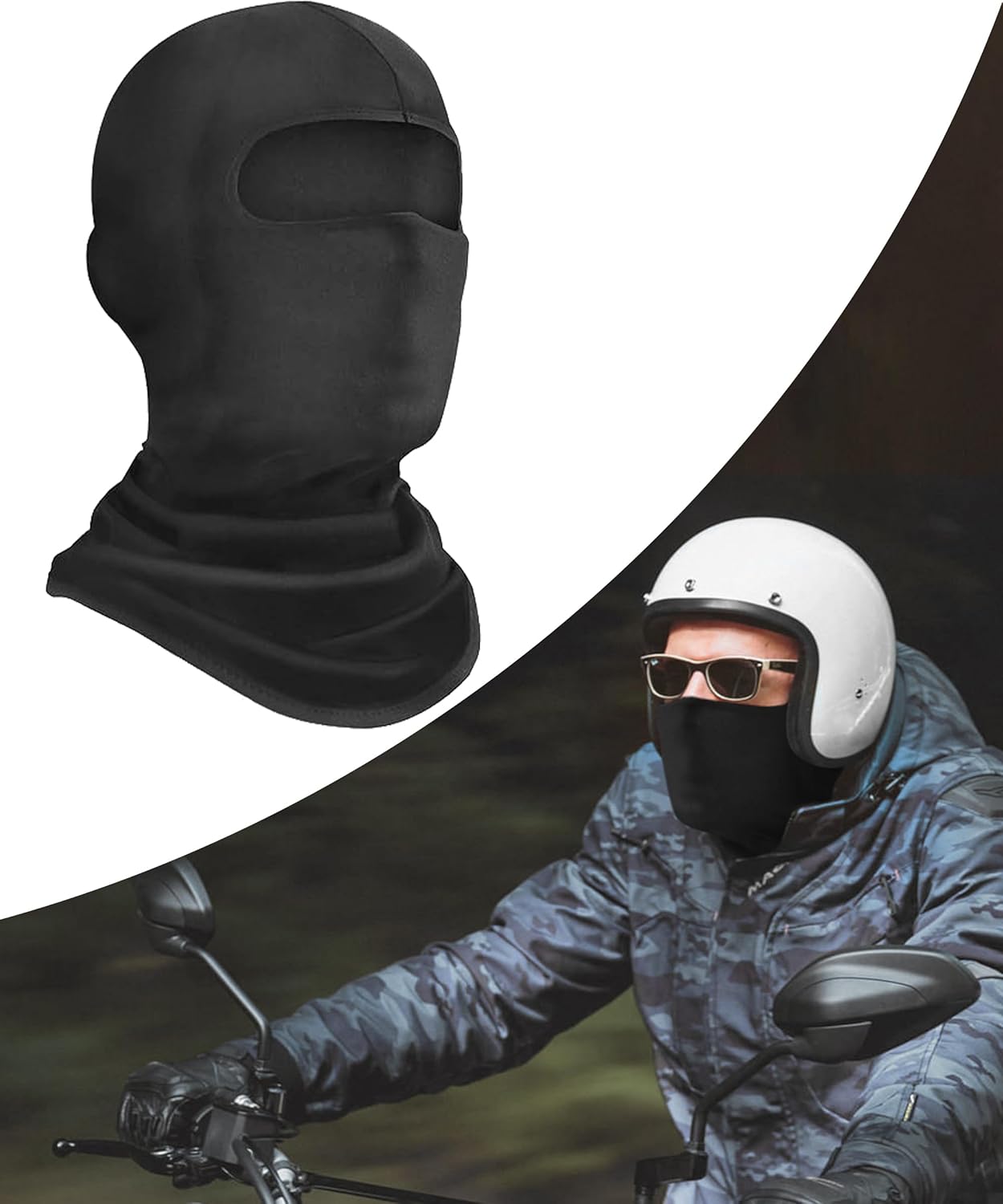 RACOONA Balaclava Face Mask for Motorcycle Powersports