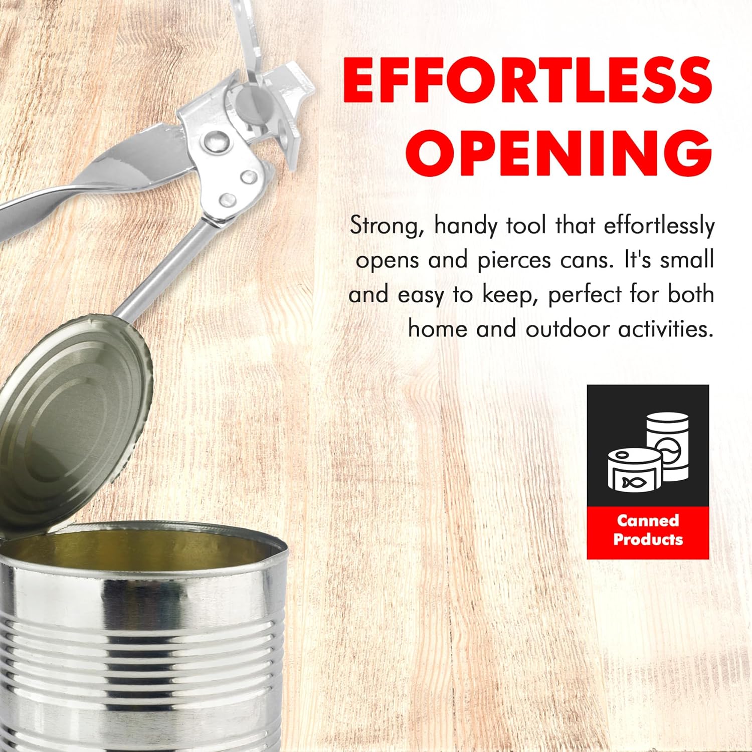 Chef Craft Select Can Opener with Tapper 65 Inch 1