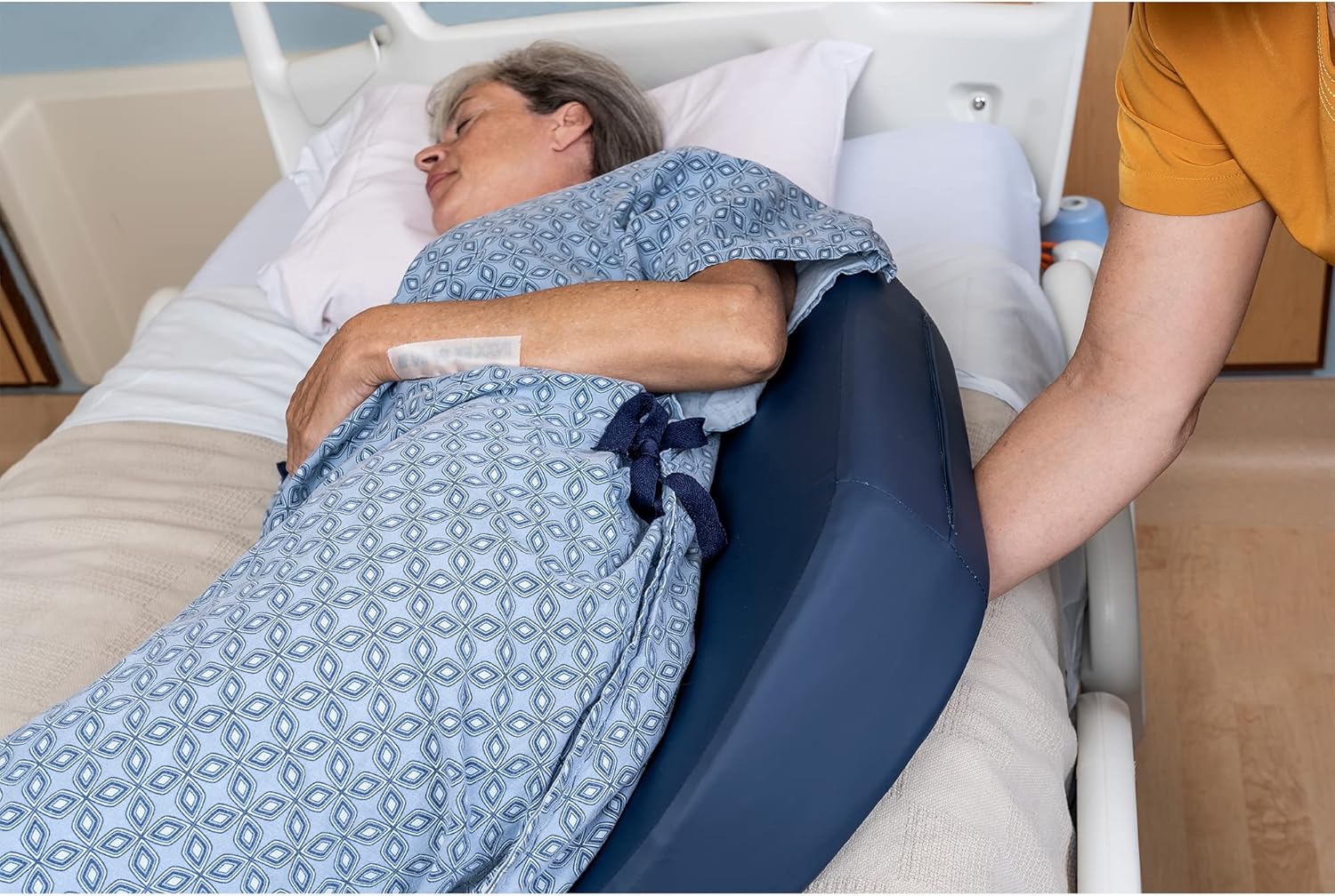 Bedsore Rescue Positioning Pillow Wedge - Tailbone Buttocks Support