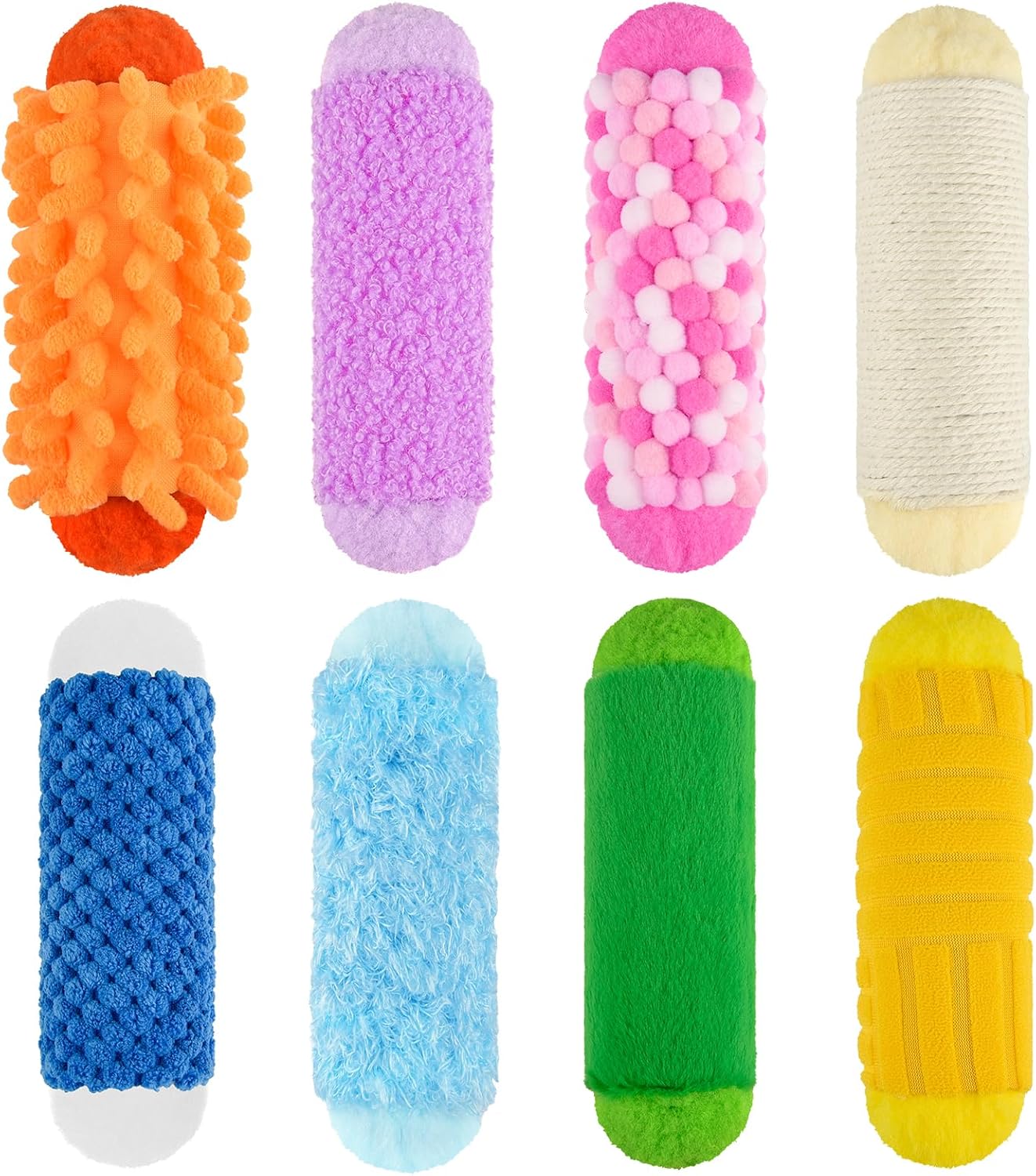 8 PCS Sensory Bar Toys for Kids and Autism Therapy