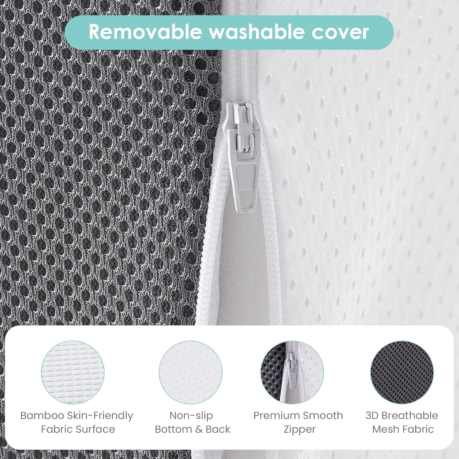 Cozymaker 75 Bed Wedge Pillow for Post Surgery Support