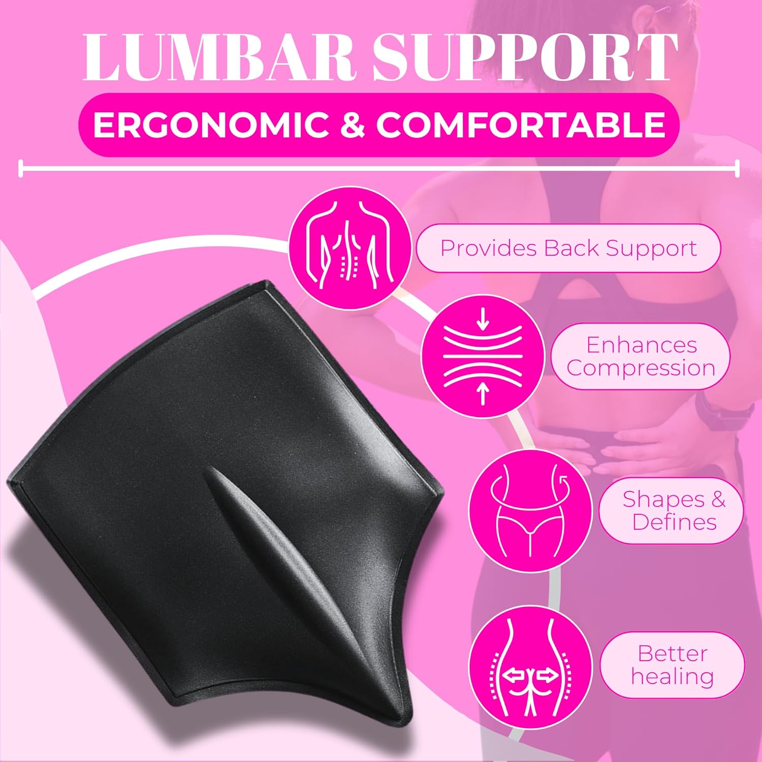 Bombshell Booty Pillow Lifting Cushion for Post Surgery Recovery