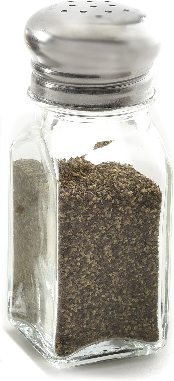 Norpro Glass Salt or Pepper Shaker Single