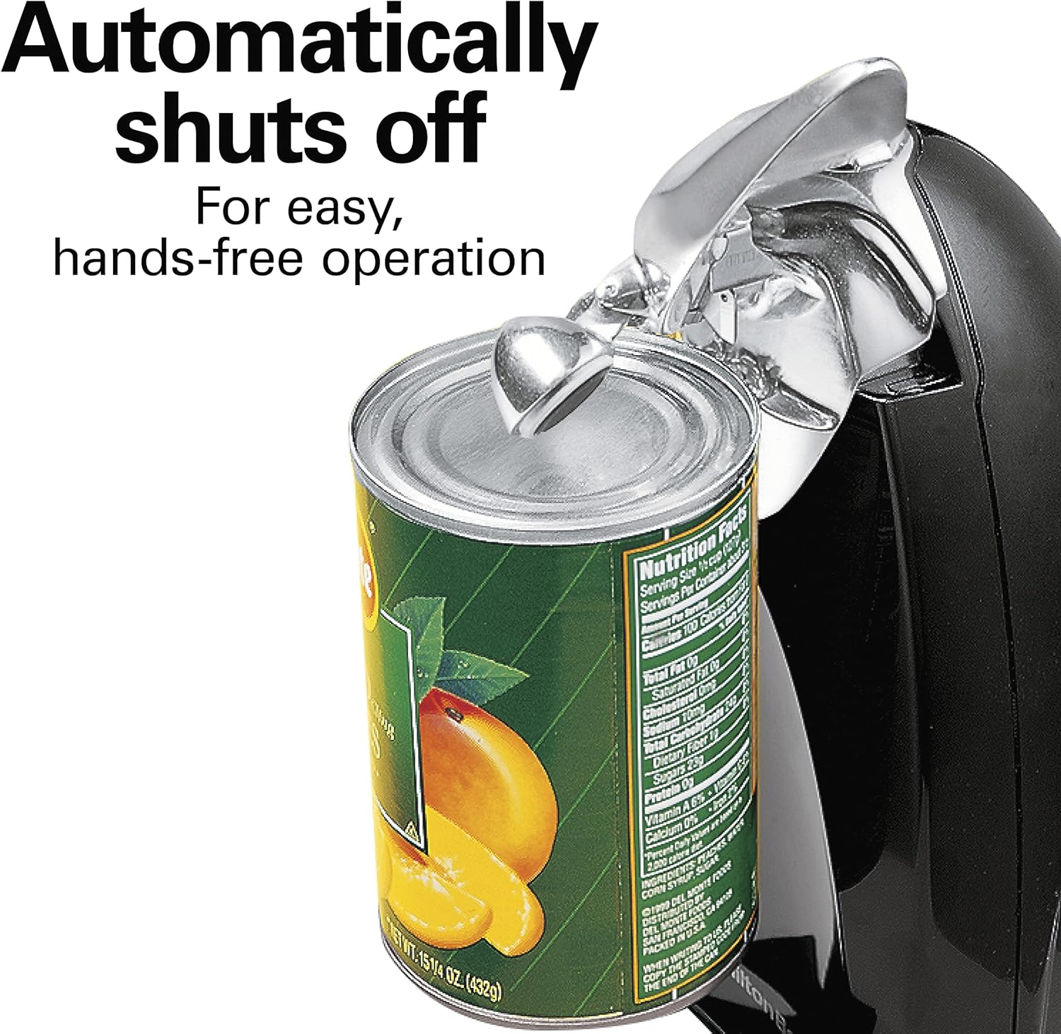 Hamilton Beach Electric Can Opener with Auto Shutoff and Knife Sharpener 1