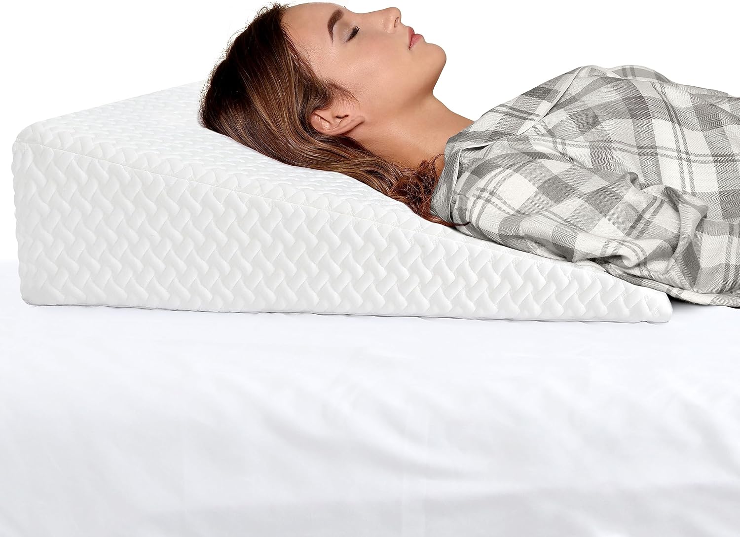 Milliard Wedge Pillow for Acid Reflux and Sleep Support