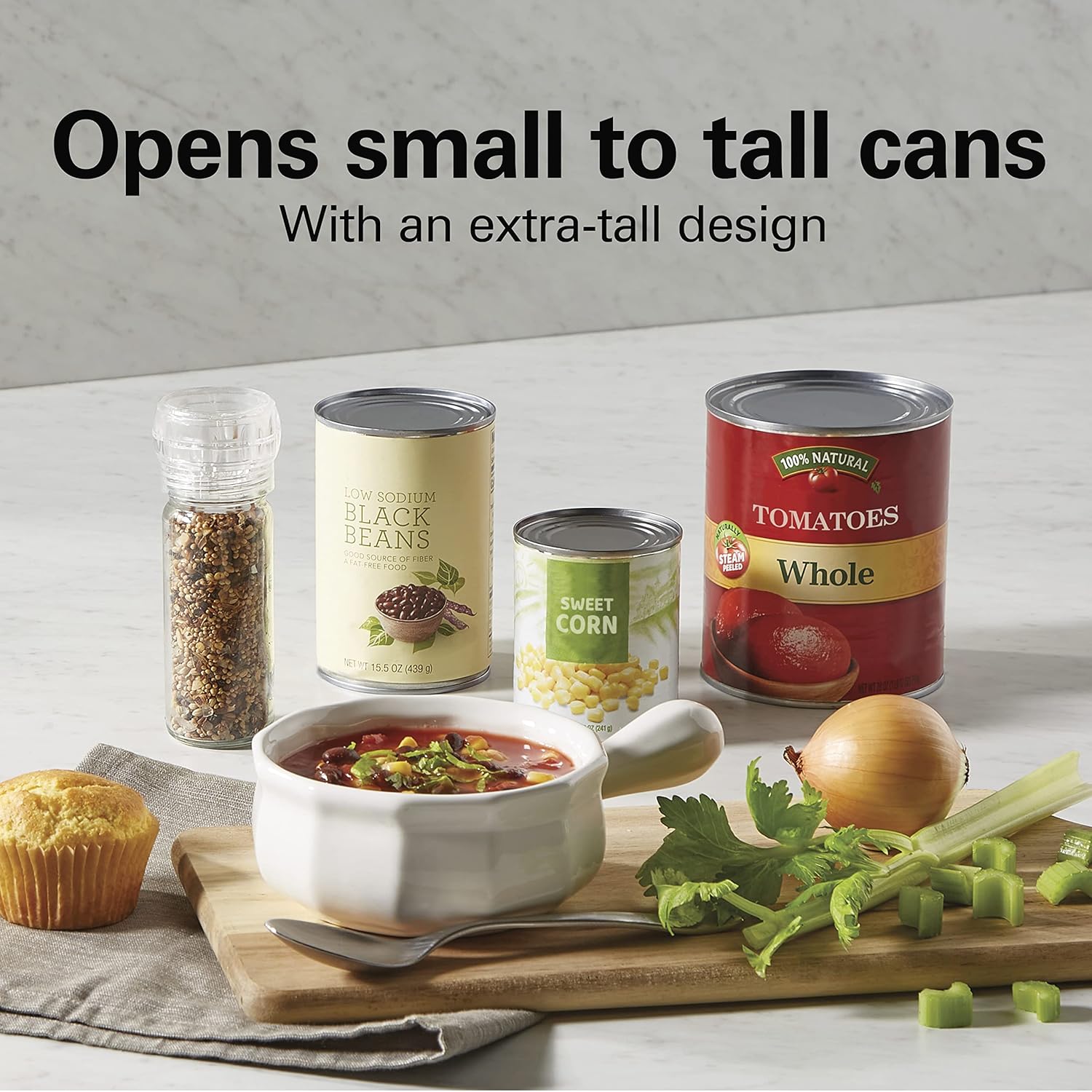 Hamilton Beach Electric Can Opener with Auto Shutoff and Knife Sharpener 1