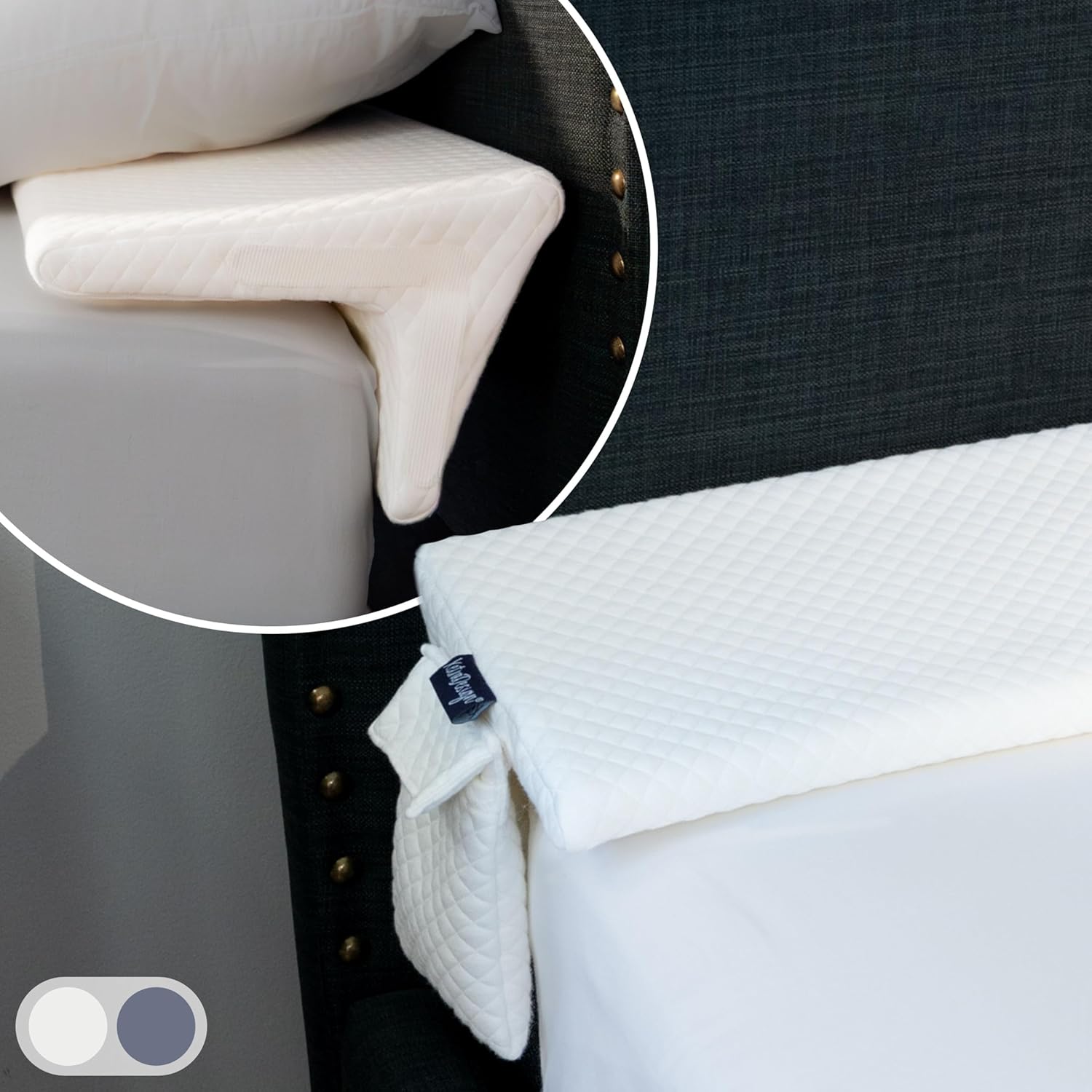 XetraDesign 4-in-1 Bed Wedge Pillow - 7 Gap Filler