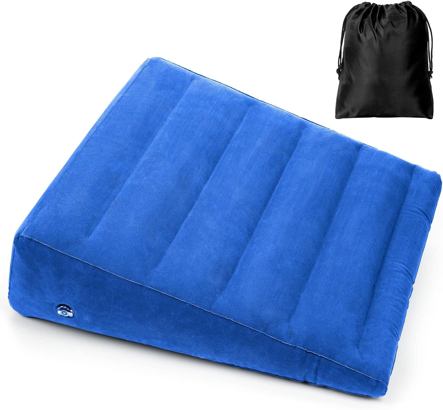 USHMA Inflatable Wedge Pillow for Travel and Home Use