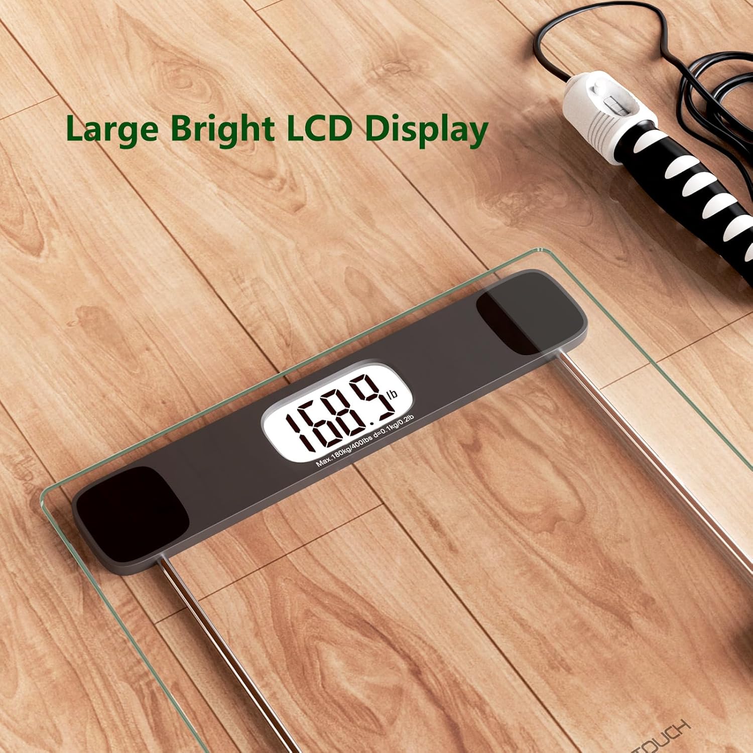 ZOETOUCH Digital Body Weight Scale 400lbs