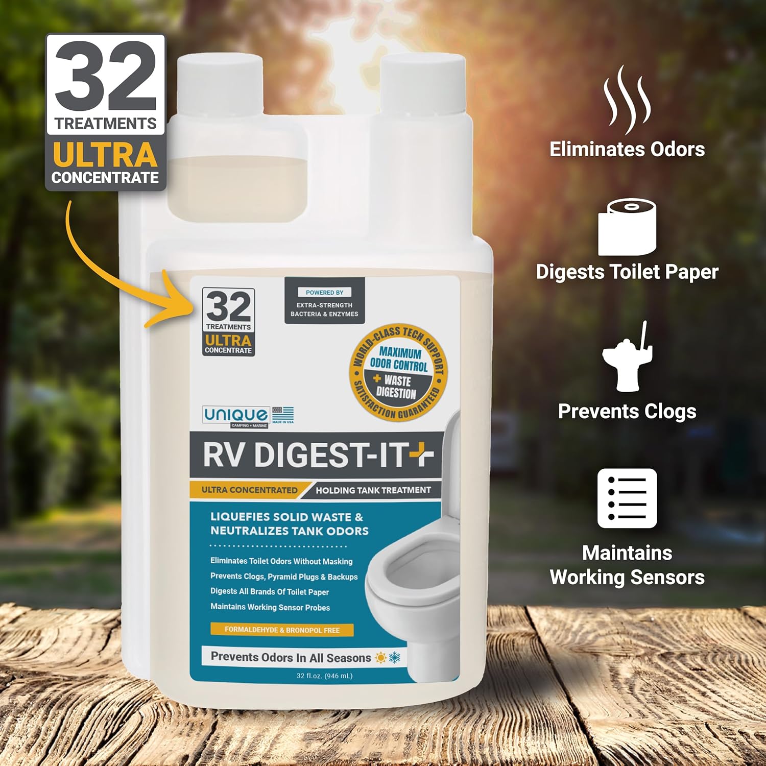 Unique RV Digest-It Ultra-Concentrate - 32 oz