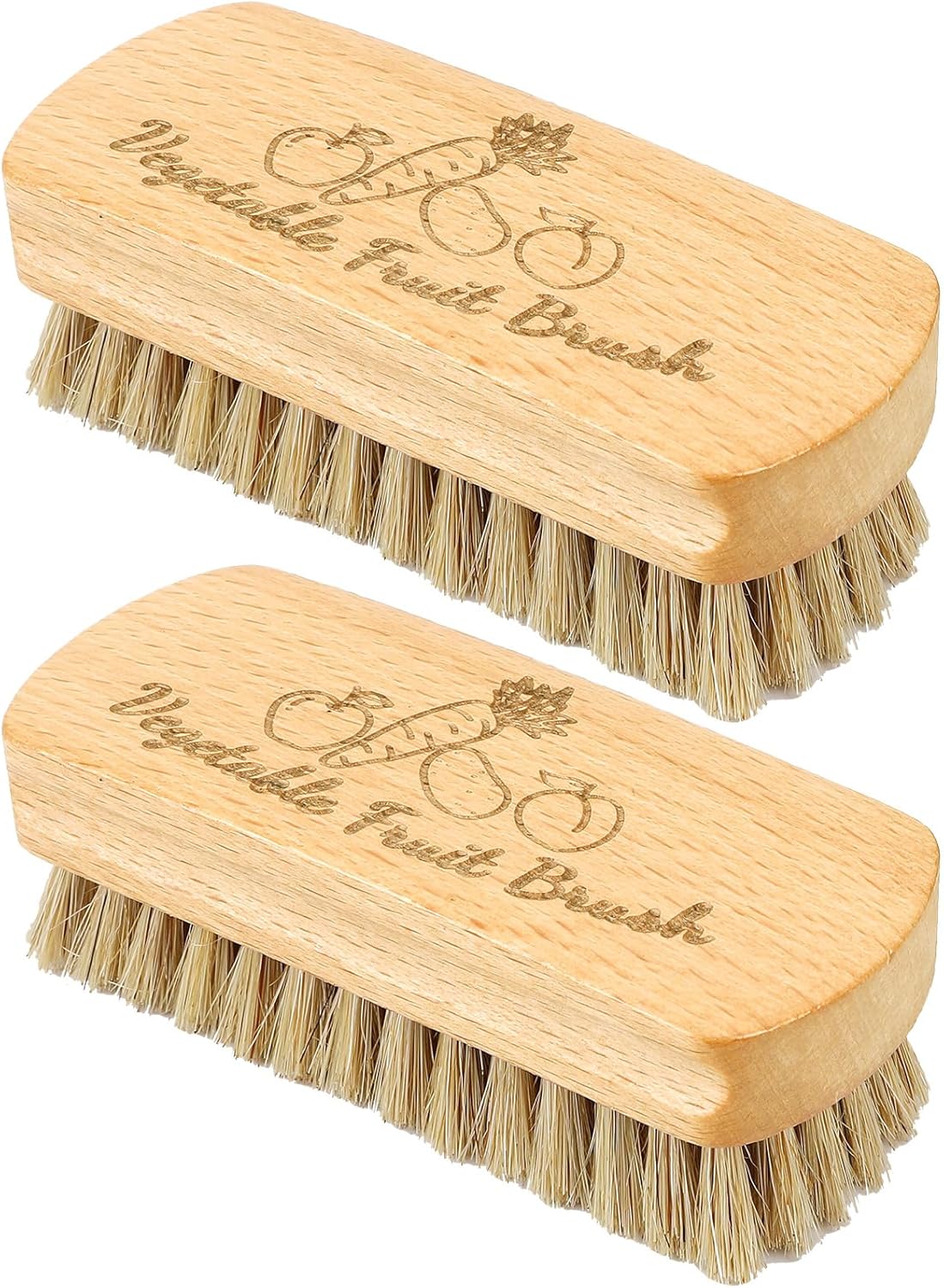 SEPGLITTER Veggie Wash Brush Set for Fruits and Vegetables