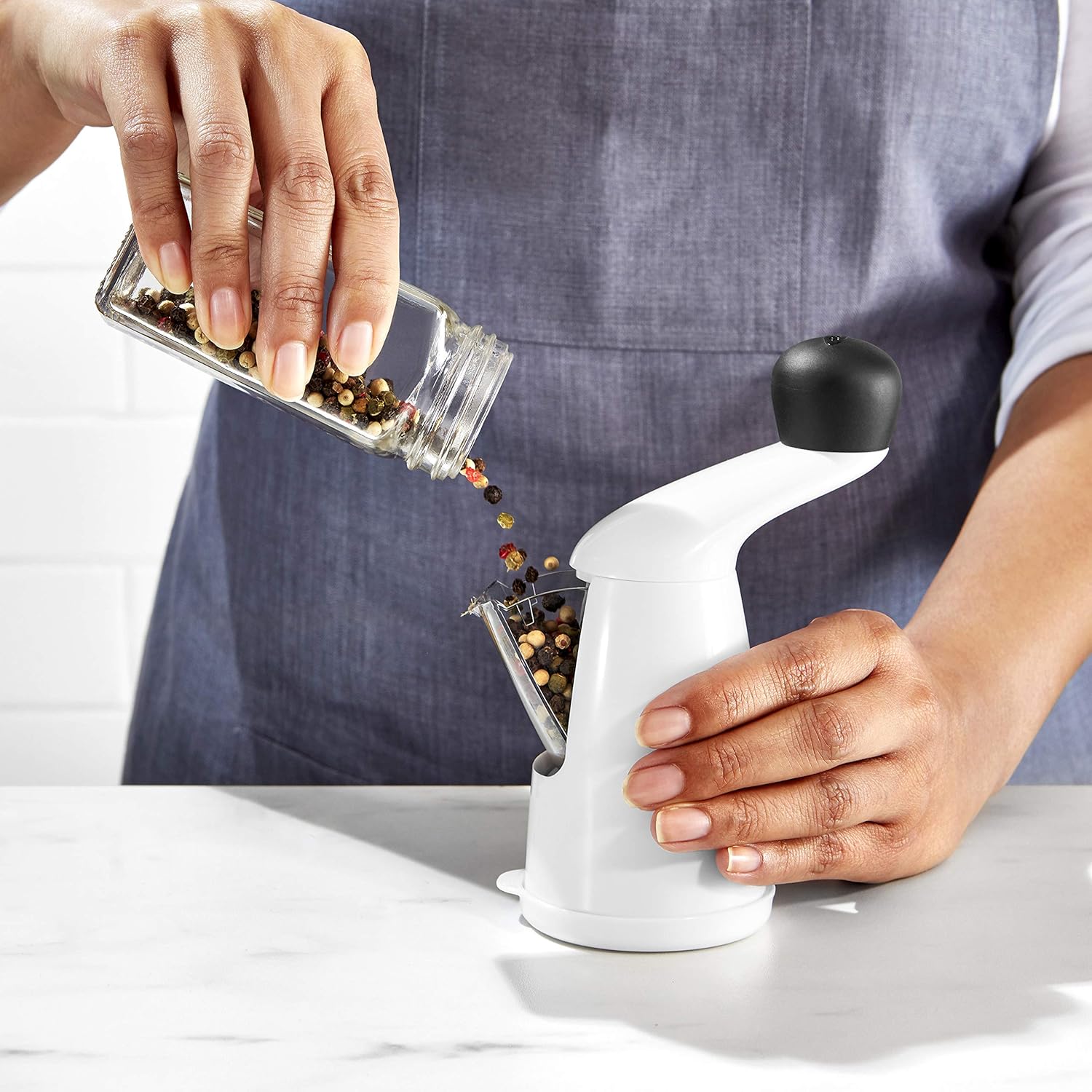 OXO Good Grips Radial Pepper Mill White